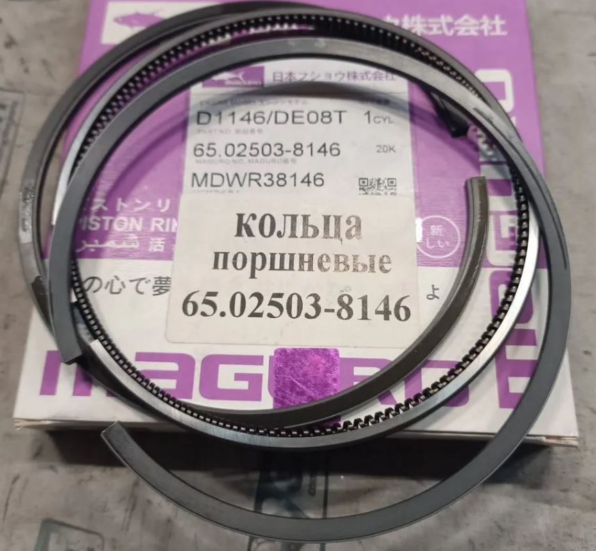 65.02503-8146 кольца поршневые